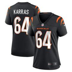 Ted Karras Cincinnati Bengals Women's Game Player Jersey - Black | Nike discount