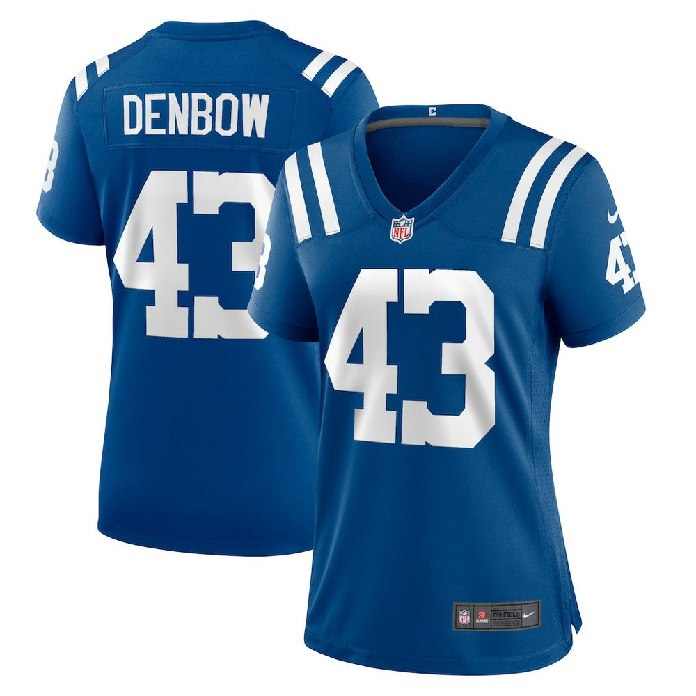Trevor Denbow Indianapolis Colts Women's Game Player Jersey - Royal | Nike on sale