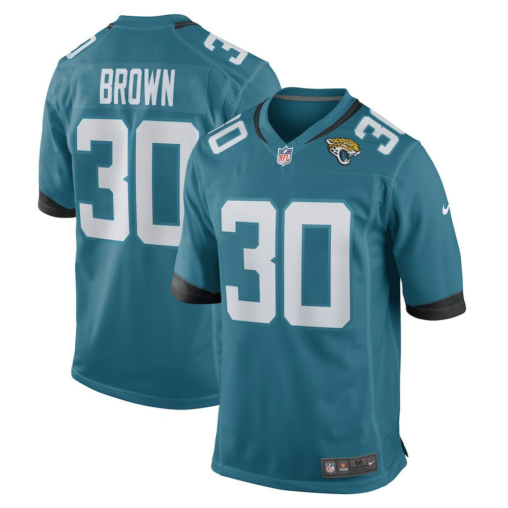Montaric Brown Jacksonville Jaguars Game Player Jersey - Teal | Nike cheap