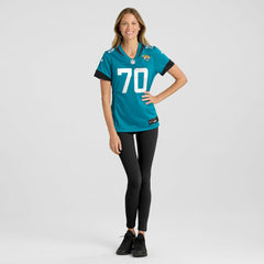 Cole Van Lanen Jacksonville Jaguars Women's Game Player Jersey - Teal | Nike online