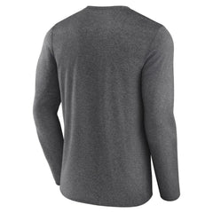 San Jose Sharks Fanatics Special Edition 2.0 Scoring Chance Long Sleeve T-Shirt Heather Charcoal