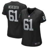 Jordan Meredith Las Vegas Raiders Women's Game Player Jersey - Black | Nike cheap