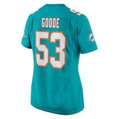 Cameron Goode Miami Dolphins Women's Game Player Jersey - Aqua | Nike online