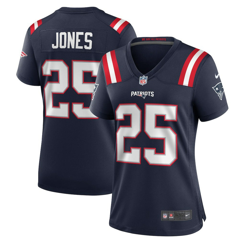 Marcus Jones New England Patriots Women's Game Jersey - Navy | Nike on sale