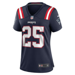 Marcus Jones New England Patriots Women's Game Jersey - Navy | Nike on sale