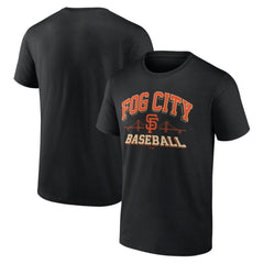 San Francisco Giants Fog City Baseball T-Shirt - Black