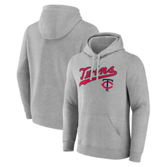 Minnesota Twins Wahconah Pullover Hoodie - Gray