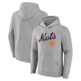 New York Mets Wahconah Pullover Hoodie - Gray