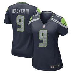 Kenneth Walker III Seattle Seahawks Women's Player Jersey - Navy | Nike outlet