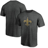 New Orleans Saints Primary Logo T-Shirt - Heather Charcoal outlet