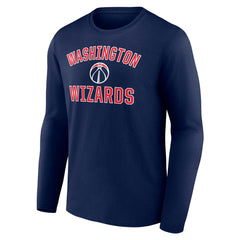 Washington Wizards Victory Arch Team Long Sleeve T-Shirt - Navy online