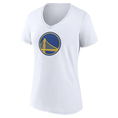 Golden State Warriors Women's Alternate Logo V-Neck T-Shirt sale - White discount