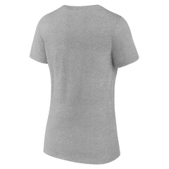 New Orleans Pelicans Women's Alternate Logo V-Neck T-Shirt - Heather Gray shop