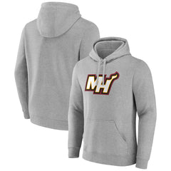 Miami Heat Alternate Logo Pullover Hoodie - Gray for sale
