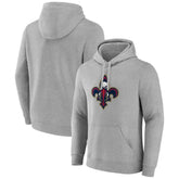 New Orleans Pelicans Alternate Logo Pullover Hoodie - Gray outlet