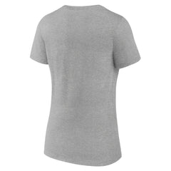 Atlanta Hawks Women's Alternate Logo V-Neck T-Shirt - Gray discount