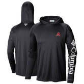 Arizona Diamondbacks Terminal Tackle Long Sleeve Hoodie T-Shirt - Black | Columbia