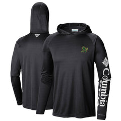 Athletics Terminal Tackle Long Sleeve Hoodie T-Shirt - Black | Columbia