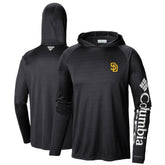San Diego Padres Terminal Tackle Long Sleeve Hoodie T-Shirt - Black | Columbia
