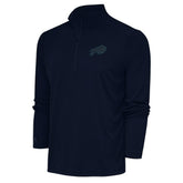 Buffalo Bills Antigua Tonal Logo Tribute Quarter-Zip Pullover Top - Navy online