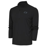 Tampa Bay Buccaneers Antigua Tonal Logo Tribute Quarter-Zip Pullover Top - Charcoal online