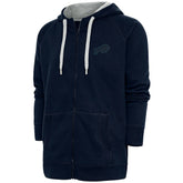 Buffalo Bills Antigua Tonal Logo Victory Full-Zip Hoodie - Navy on sale