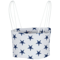 Dallas Cowboys Women's Countess Allover Print Sleeveless Cami Tank Top - White online