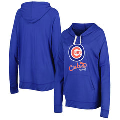 Chicago Cubs Touch Women's Pre-Game Raglan Pullover Hoodie - Royal