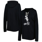 Chicago White Sox Touch Women's Pre-Game Raglan Pullover Hoodie - Black