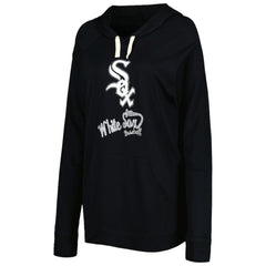 Chicago White Sox Touch Women's Pre-Game Raglan Pullover Hoodie - Black