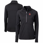 Tampa Bay Buccaneers Cutter & Buck Women's Throwback Logo Adapt Eco Knit Stretch Recycled Half-Zip Pullover Top - Black sale