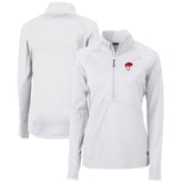 Buffalo Bills Cutter & Buck Women's Throwback Logo Adapt Eco Knit Stretch Recycled Half-Zip Pullover Top - White discount