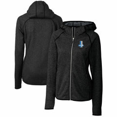 Detroit Lions Cutter & Buck Women's Throwback Logo Mainsail Full-Zip Jacket - Heather Charcoal on sale