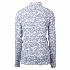 Detroit Lions Cutter & Buck Women's Throwback Logo Traverse Camo Quarter-Zip Pullover Top - Charcoal for sale
