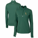 Green Bay Packers Cutter & Buck Women's Throwback Logo Traverse Stretch Quarter-Zip Pullover Top - Green discount