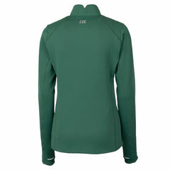 Green Bay Packers Cutter & Buck Women's Throwback Logo Traverse Stretch Quarter-Zip Pullover Top - Green discount
