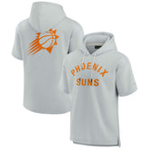 Phoenix Suns Unisex Elements Super Soft Fleece Short Sleeve Pullover Hoodie - Gray | Fanatics for sale
