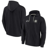 Brooklyn Nets Unisex Elements Super Soft Fleece Pullover Hoodie - Black | Fanatics online