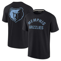 Memphis Grizzlies Unisex Elements Super Soft Short Sleeve T-Shirt - Black | Fanatics cheap