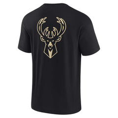 Milwaukee Bucks Unisex Elements Super Soft Short Sleeve T-Shirt - Black | Fanatics sale