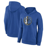 Dallas Mavericks Women's Team Primary Logo Pullover Hoodie sale - Blue shop