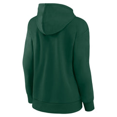 Milwaukee Bucks Women's Team Primary Logo Pullover Hoodie - Hunter Green outlet
