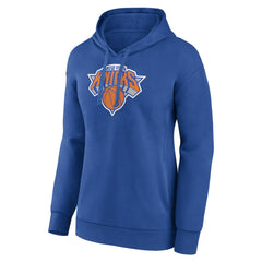 New York Knicks Women's Primary Logo Pullover Hoodie - Royal on sale