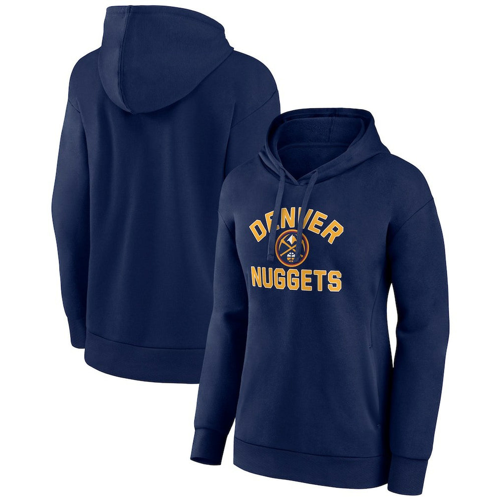 Denver Nuggets Women's Overtime Pullover Hoodie sale - Navy outlet
