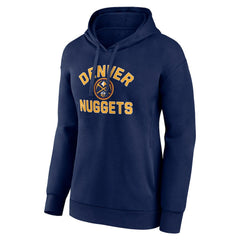 Denver Nuggets Women's Overtime Pullover Hoodie sale - Navy outlet