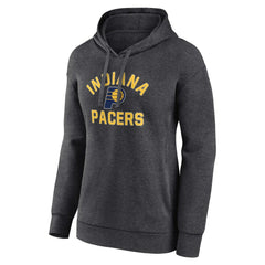 Indiana Pacers Women's Overtime Pullover Hoodie - Charcoal on sale