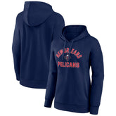 New Orleans Pelicans Women's Overtime Pullover Hoodie - Navy discount