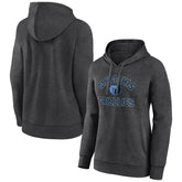 Memphis Grizzlies Women's Overtime Pullover Hoodie - Charcoal on sale