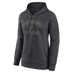 San Antonio Spurs Women's Overtime Pullover Hoodie - Charcoal for sale