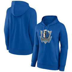 Dallas Mavericks Women's Alternate Logo Pullover Hoodie sale - Blue shop